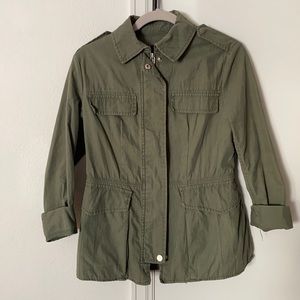 Military style utility jacket from boutique shop